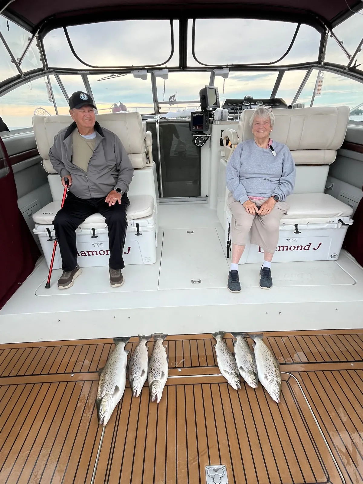Steelhead and Lake Trout Fishing on Lake Ontario